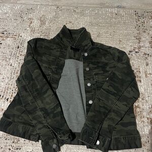 Liverpool Camo Jacket in Camo  Green